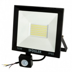 Halogénové svetlomety s LED svietidlom 50 W so senzorom pohybu 4500 lm IP66