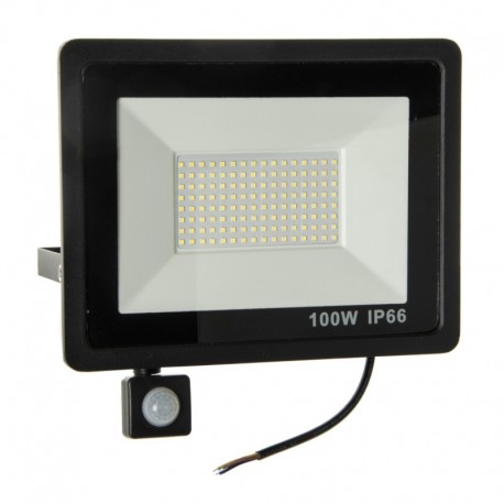 Halogenové světlomety Led lampa 100w se senzorem pohybu 9000lm IP66