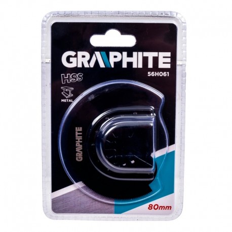 Půlkruhový kotouč Hss pro kov 80mm 200 zubů Grafit 56h061