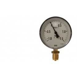 Manovakuometer -1 / +1,5 Bar Spodný M20x1,5 Wika