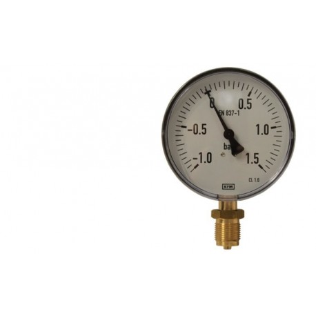 Manovakuometer -1 / +1,5 Bar Spodný M20x1,5 Wika