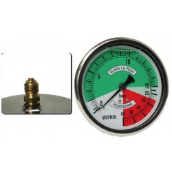 Manometer postrekovača Fi 100 0-15/60 Bar zadný 1/4"