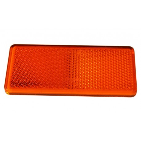 Oranžová 96x42mm Samolepiace odrazka