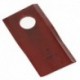 Ľavý žací nôž Krone 96x50x4mm Fi 19mm 146690 Agv