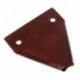 Zubaté ostrie kosy 81x76x2, 5 mm Fi 6, 5 mm Agv diely New Holland 87728905 Wkz80x76x2, 8/2