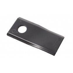 Rotační žací nůž šikmý levý originál 95x45x3,5mm Fi 16,5mm Kuhn John Deere 56151210