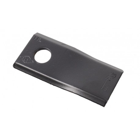 Rotační žací nůž šikmý levý originál 95x45x3,5mm Fi 16,5mm Kuhn John Deere 56151210