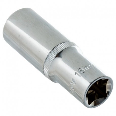 12 úhlových dlouhých nástrčných hlavic 1/2" 18mm Neo 08-077