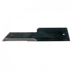 Protinůž drtiče slámy ozubený 198x50x3mm Fi 6mm John Deere Z59033