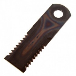 Nůž sklízecí 173x50x4mm 20,5mm ozubený Rasspe