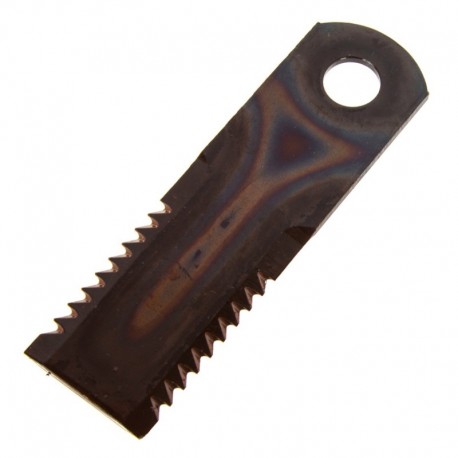 Nôž zberací 173x50x4mm 20,5mm ozubený Rasspe