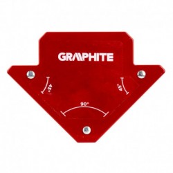 Zvárací uholník magnetický 82x120x13mm grafit 56h901