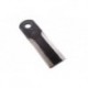 Nůž řezačky pícnin pohyblivý hladký 175x50x5mm Fi 18mm 281405z