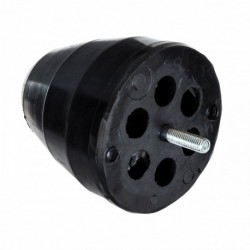 Gumový tlmič Nárazník prívesu Hl upevnenie 1 skrutka M12x40 upevňovacia.