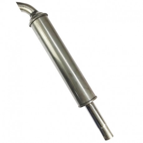 tlumič výfuku  830mm kulatý Inox C-330 krátký 42402071 42402071IA Andoria MOT