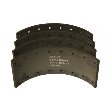 Brzdová destička 140x10mm 4ks. Hl8011