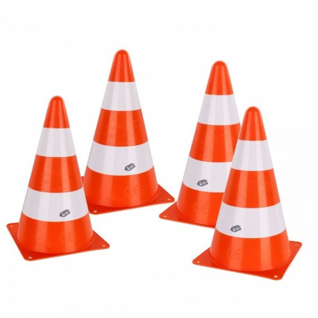 Dopravní kužely Sloupky Rolly Toys 409495 4ks