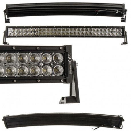 Pracovní panel 180w 60 Led zakřivený Combo