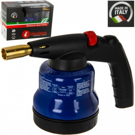 Plynový hořák pájecí lampa kovové pouzdro Idealgas
