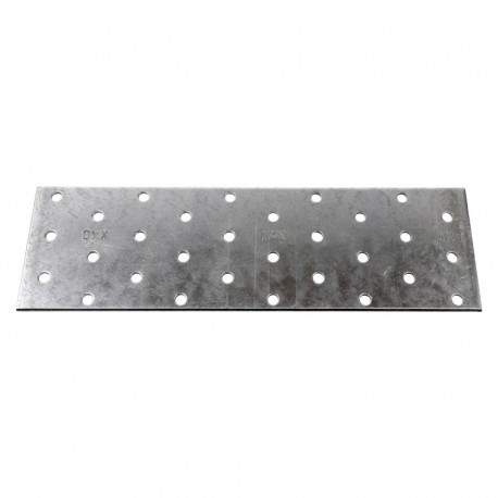 Dierovaná vložka, priamy spojovací prvok, plochý 60x200x2,0 Pp7