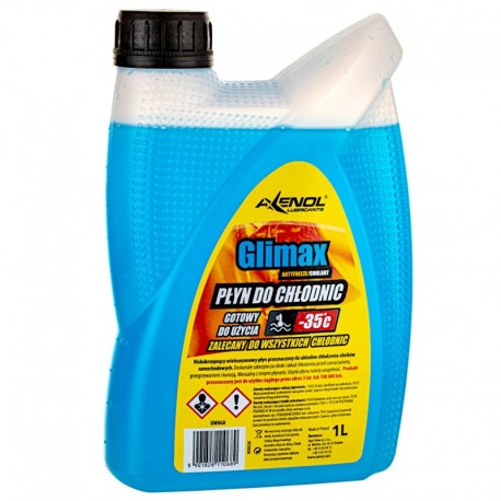 Chladicí kapalina Glimax -35'C Modrá 1l Axenol