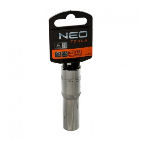 Osemhranná hlavica dlhá 1/2" 13mm Neo 08-072