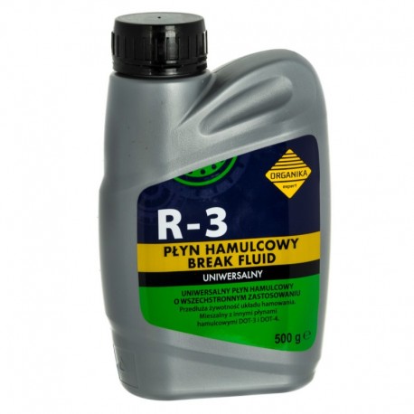 Brzdová kvapalina pre R-3 0,5l Organika
