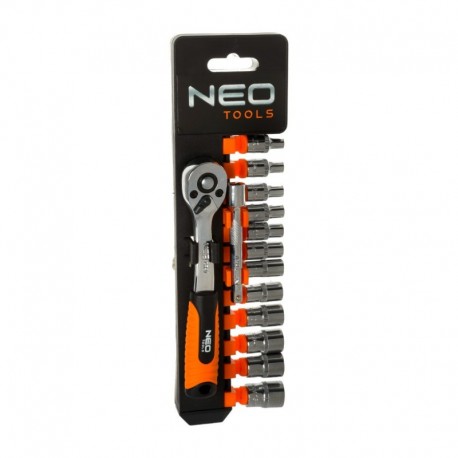 Klíče nástrčné 1/4", sada 14 ks 08-652 Neo