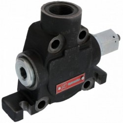 Vstupná doska hydraulického rozdeľovača pre lesnícke prívesy Zc70