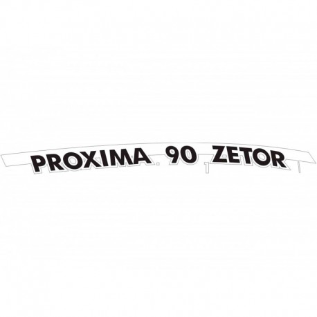 Nálepka Proxima 90 vpravo