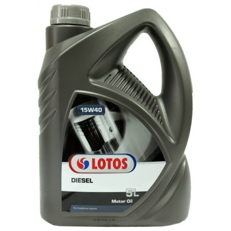 Lotos Olej Diesel 15w40 5l Cg-4/Sj Acea:E2/B2/A2