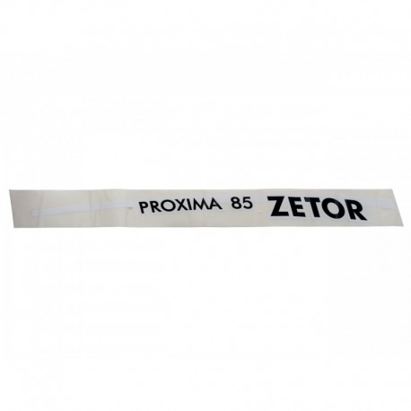 Zetor Proxima 85 pravá nálepka
