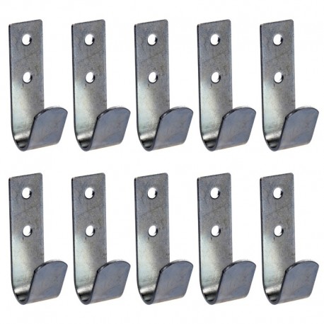 Velký hák závěsu plachty 65x20mm HSD pozinkovaný 10 ks.