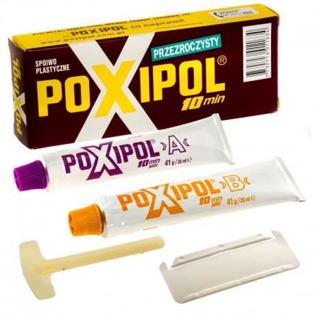 Lepidlo Poxipol transparentné 70ml 82g