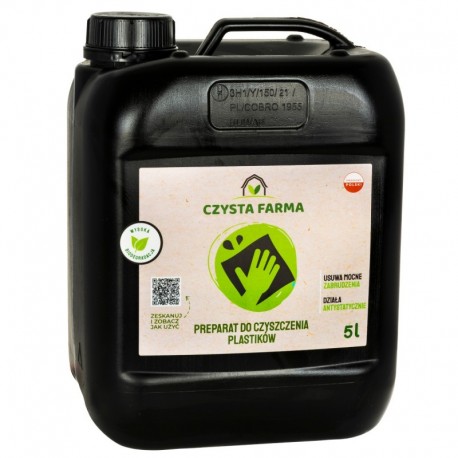 Bio čistič plastov 5l Czysta Farma