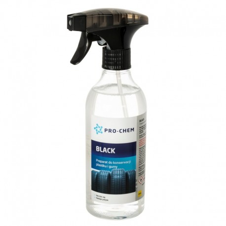 Přípravek na údržbu plastů a pryže 500 ml Black Pro-Chem