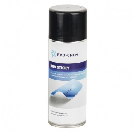 Přípravek na odstranění zbytků lepidel z lakovaných a skleněných povrchů 400 ml Non Sticky Pro-Chem