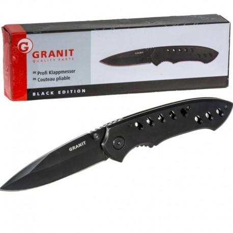 Profesionální zavírací nůž 195mm Black Edition Granite