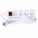 Prodlužovací kabel 5m 4 Zásuvky Switch 72533 Vorel