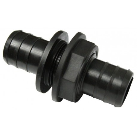 Konektor  Přímý průchod nádrží pro 25mm hadici