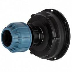 Adaptér průchodky S100x8 pro Pe potrubí 32mm Ibc Mauzer