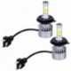 žiarovka H4 Ľad 12v 40w Cob 6500k White M-Tech 2 ks.