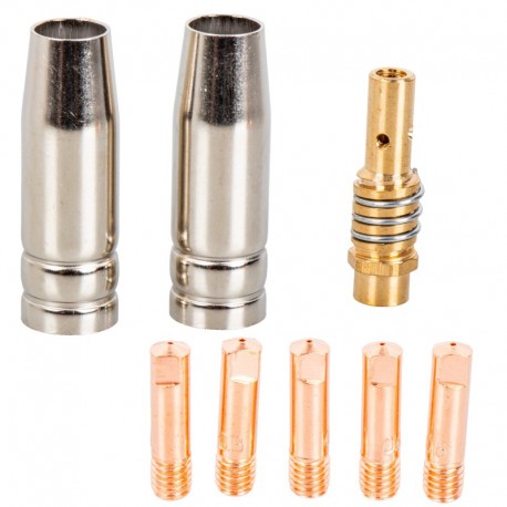 Tryska pre zvárací stroj migomat 0,6mm + 0,8mm + sada krytov