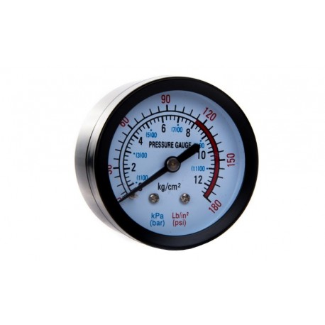 Hydroforový manometr, rozsah 0-12 bar, připojení 1/4''