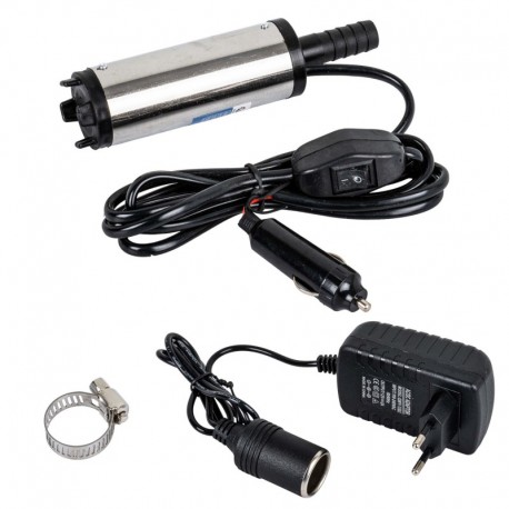 Ponorné  čerpadlo na olej 12V 230V 38mm Geko auto