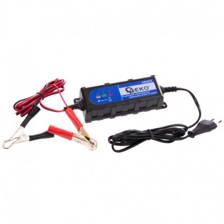 Elektronická nabíječka baterii 6V 12V 4-120Ah GEKO