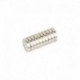 Valcový neodymový magnet 8x2mm 10ks.