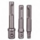 SDS-PLUS adaptéry, redukce na zásuvky 1/4" 3/8" 1/2" GEKO