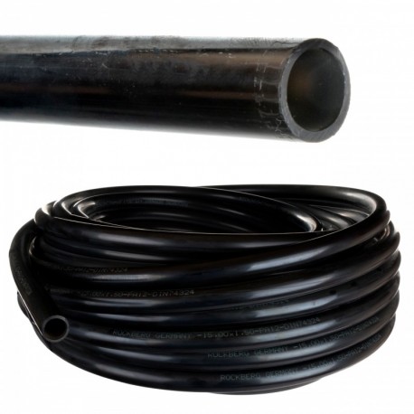 Tekalan kabel fi 15mm černý