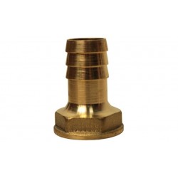 Priame pripojka hadice 20mm vnútorný závit. 3/4" mosadz